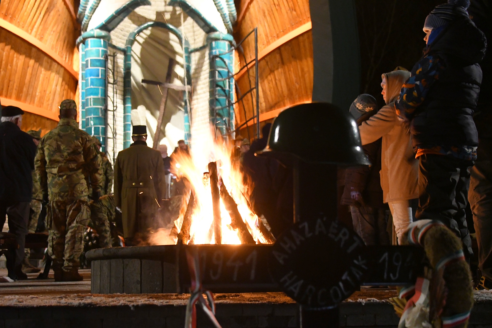 Megemlékezés a doni tragédia 83. évfordulóján a Mészeg-hegyen